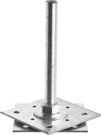 Анкер ЗУБР "МАСТЕР" регулируемый по высоте, 120х200х120мм, М20, 1шт 310265-120-20 купить в Когалыме