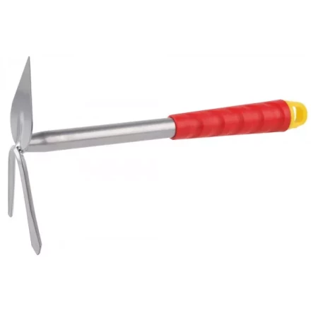 Мотыжка GRINDA, сердцевидное лезвие, 2 зубца, из углеродистой стали с коннекторной системой, 310 мм 8-421437_z01 купить в Когалыме