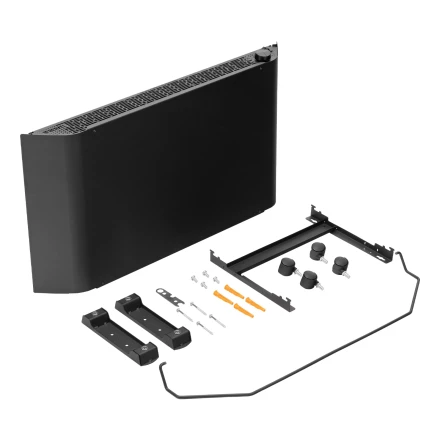 Конвектор электрический Denzel XCE-2000 B, 230 В, 2000 Вт, X-образный нагреватель черный 98129 купить в Когалыме