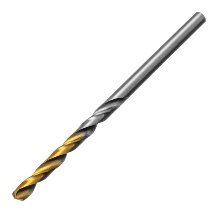 Сверло спиральное по металлу 3,5 x 70 мм, Р6М5, Golden Tip , 2шт. Denzel 718227 купить в Когалыме
