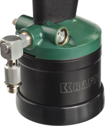 Заклепочник пневматический, KRAFTOOL 31188, корпус из композит материалов, для заклепок из нержав стали, 2,4-3,2-4-4,8мм 31188 купить в Когалыме