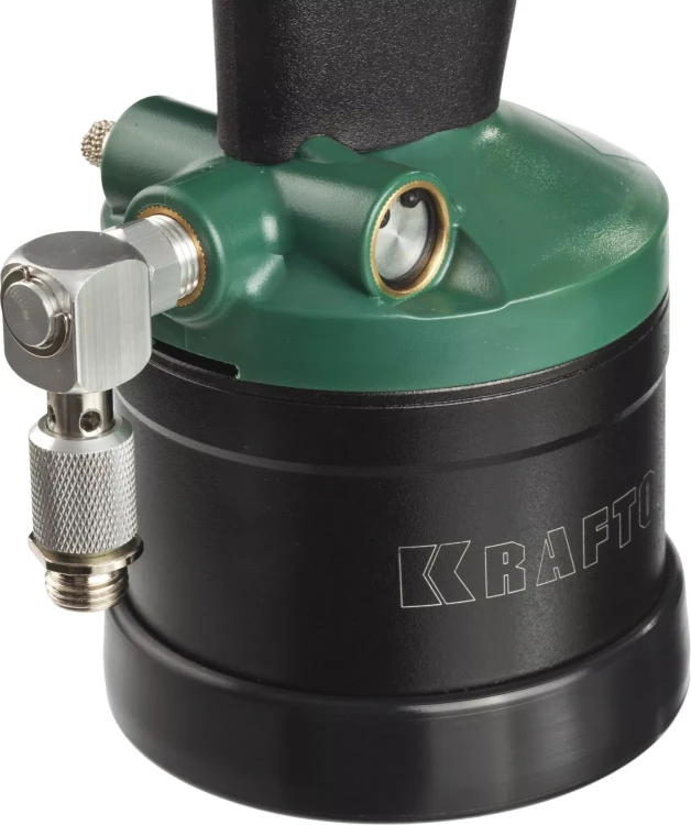 Заклепочник пневматический, KRAFTOOL 31188, корпус из композит материалов, для заклепок из нержав стали, 2,4-3,2-4-4,8мм 31188 купить в Когалыме