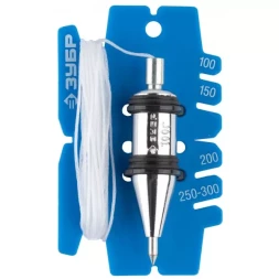 Отвес ЗУБР "ЭКСПЕРТ" строительный со шнуром и безопасным наконечником, 100 г 06347-10_z01