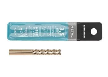 Сверло спиральное по металлу, 3,5 мм, HSS-Co, 2шт  GROSS 72309 купить в Когалыме