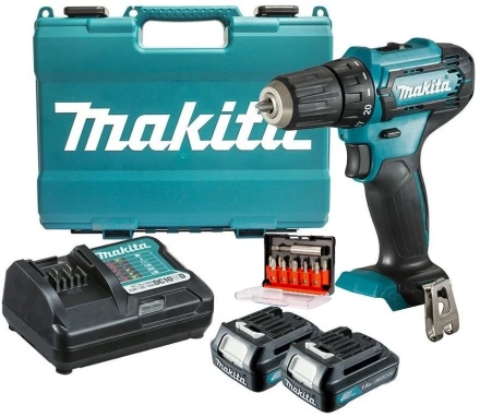 Дрель-шуруповерт Makita DF333DYX14,12В,2х1,5Ач Li-ion купить в Когалыме