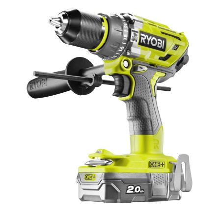 Ryobi Бесщеточная ударная дрель шуруповерт R18PD7-220B 5133004295 купить в Когалыме