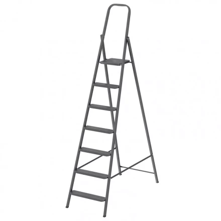 Стремянка 7 ступени компактная стальная Россия Сибртех 97947 купить в Когалыме