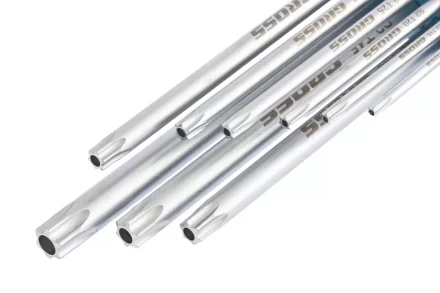 Набор ключей имбусовых TORX-TT T10-T50 экстра-длинные S2 сатинированные 9 шт Gross 16408 купить в Когалыме
