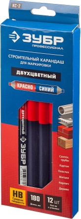 Карандаш разметочный двухцветный серия ПРОФЕССИОНАЛ купить в Когалыме