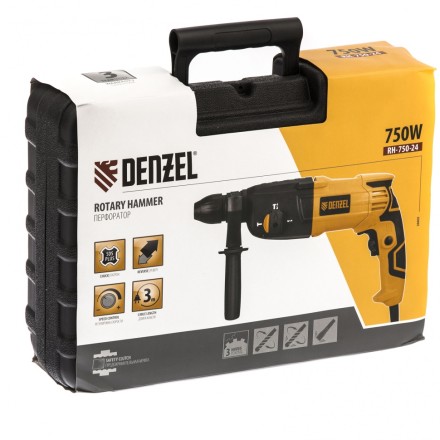 Перфоратор RH-750-24 Denzel 26605 купить в Когалыме