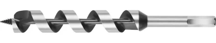 Сверло по дереву, спираль Левиса, HEX хвостовик, URAGAN 29465-235-25, d=25х235мм 29465-235-25 купить в Когалыме