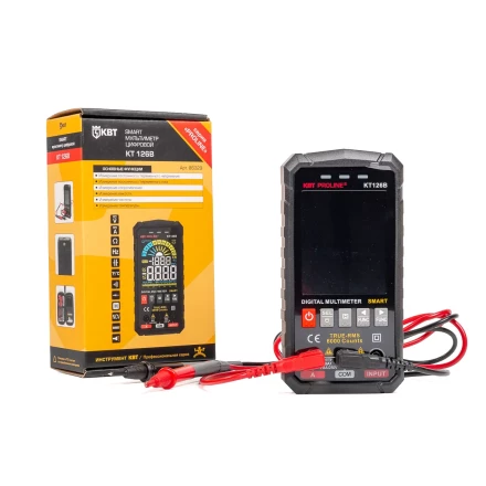 Мультиметр цифровой КВТ SMART KT 126В с True RMS (86329) купить в Когалыме