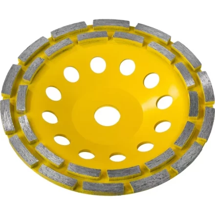 Чашка STAYER "PROFESSIONAL" алмазная сегментная двухрядная, высота 22,2мм, 180мм 33381-180 купить в Когалыме