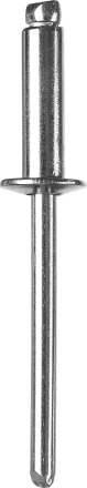 Заклепки ЗУБР из нержавеющей стали, 4,8x14мм, 500шт 31315-48-14 купить в Когалыме