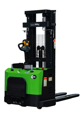 Штабелер самоходный 1,5 т 5,0 м TOR ES15T4 Li-ion 24/200 В/Ач ЭУР, Curtis, H-мачта (с платформой) 1048441 купить в Когалыме