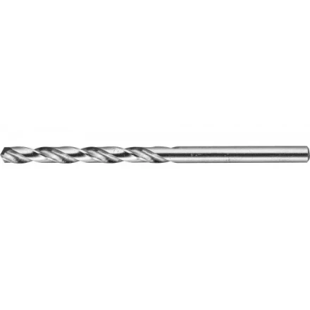 Сверло ЗУБР "ЭКСПЕРТ"  по металлу, цилиндрический хвостовик, быстрорежущая сталь Р6М5, класс точности А1, 4,2х75мм 4-29625-075-4.2 купить в Когалыме
