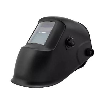 Маска сварщика Корунд черная ф-р АСФ 4/9-13 с внеш. рег. FoxWeld ,без коробки купить в Когалыме