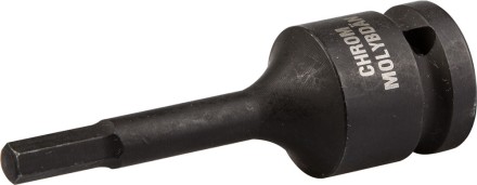 Торцовая головка KRAFTOOL &quot;INDUSTRIE QUALITAT&quot; ударная (1/2&quot;), HEX, Cr-Mo, фосфатированная, H7 27950-07 купить в Когалыме