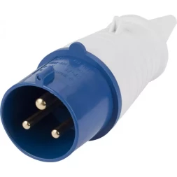 Вилка ЗУБР "МАСТЕР" переносная, 32A, 250B, 6ч 55250-032-3