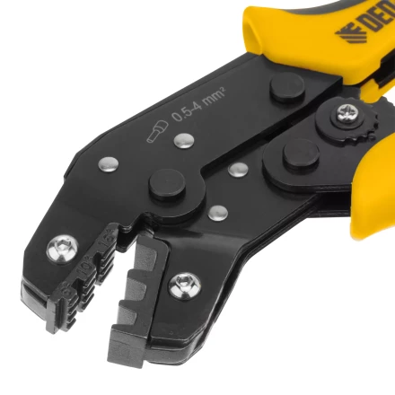 Клещи для обжима наконечников штыревых НШВ, НШВИ, НШВИ-2, 6-16 мм2 Denzel 17744 купить в Когалыме