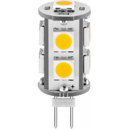 Лампа СВЕТОЗАР светодиодная &quot;LED technology&quot;, теплый белый свет (3000К), 12В, 1,8Вт (10) 44590-10 купить в Когалыме