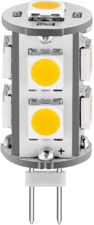 Лампа СВЕТОЗАР светодиодная "LED technology", теплый белый свет (3000К), 12В, 1,8Вт (10) 44590-10 купить в Когалыме