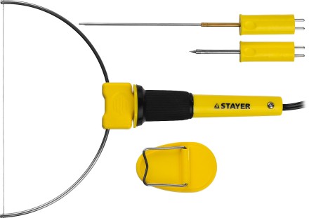 Прибор STAYER MASTER MAXtermo для художественной резки пенопласта, пластика, 3 насадки, 7Вт 45257-H3 купить в Когалыме
