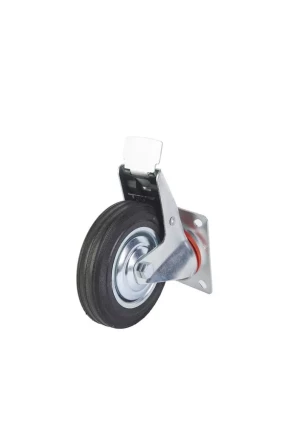 Колесо поворотное резина SCb 63 160 мм с тормозом (F) 1001719 купить в Когалыме