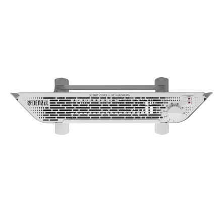 Конвектор электрический Denzel XCE-1000, 230 В, 1000 Вт, X-образный нагреватель белый 98130 купить в Когалыме