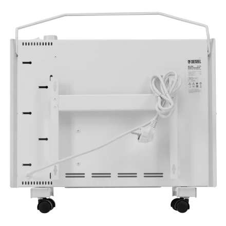 Конвектор электрический Denzel XCE-1000, 230 В, 1000 Вт, X-образный нагреватель белый 98130 купить в Когалыме