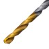 Сверло спиральное по металлу Denzel 4 x 75 мм, Р6М5, Golden Tip, 718229 купить в Когалыме