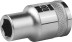 Торцовая головка KRAFTOOL &quot;INDUSTRIE QUALITAT&quot;, Cr-V, FLANK, хромосатинированная, 1/2&quot;, 11 мм 27805-11_z01 купить в Когалыме