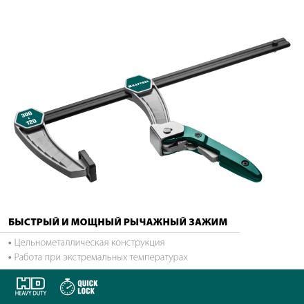Струбцина KL-xx тип F, быстрозажимная 32019-120-300 купить в Когалыме