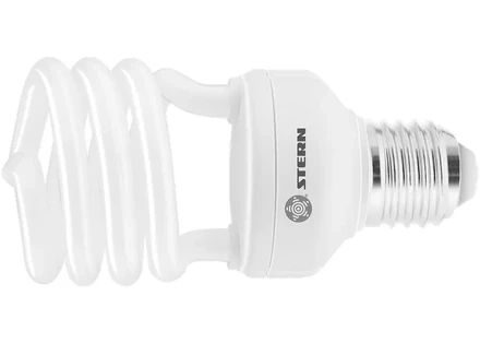 Лампа компактная люминесцентная полуспиральная 30W 2700K E27 8000ч Stern 90905 купить в Когалыме