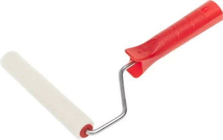 Мини-валик ЗУБР "ЭКСПЕРТ" "ВЕЛЮР", 100% шерсть, ворс 4мм, ручка 6мм, d=15/150мм 03536-15 купить в Когалыме