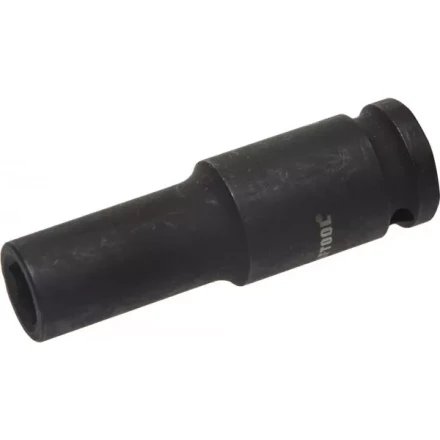 Торцовая головка KRAFTOOL "INDUSTRIE QUALITAT" ударная, удлиненная (1/2"), FLANK, Cr-Mo, фосфатированная, 11 мм 27942-11 купить в Когалыме