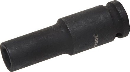 Торцовая головка KRAFTOOL &quot;INDUSTRIE QUALITAT&quot; ударная, удлиненная (1/2&quot;), FLANK, Cr-Mo, фосфатированная, 11 мм 27942-11 купить в Когалыме