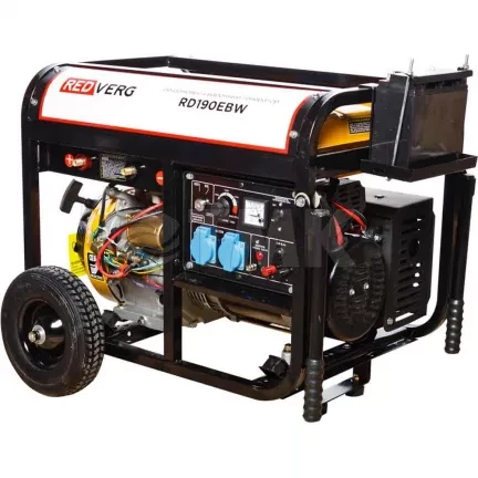 Генератор бензиновый сварочный RD190EBW RedVerg купить в Когалыме