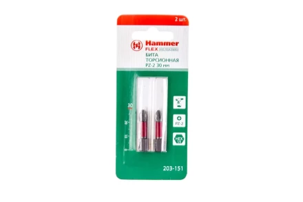Бита HAMMER PZ2 30мм (2шт.) купить в Когалыме