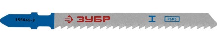 Полотна ЗУБР &quot;ЭКСПЕРТ&quot;, T127D, для эл/лобзика, HSS, по алюминию, мягкому металлу, EU-хвостовик, шаг 3мм, 75мм, 3шт 155945-3 купить в Когалыме