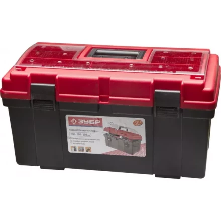 Ящик ЗУБР "МАСТЕР" пластмассовый для инструмента, 24" 38180-24 купить в Когалыме