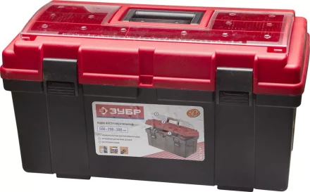 Ящик ЗУБР "МАСТЕР" пластмассовый для инструмента, 24" 38180-24 купить в Когалыме