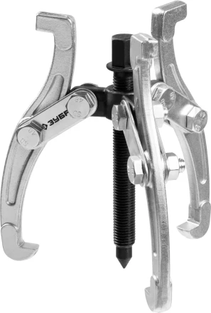 ЗУБР внешний d 25 - 160 мм, внутренний d 45 - 135 мм, шарнирный трехзахватный съемник, Профессионал (43318-110) купить в Когалыме