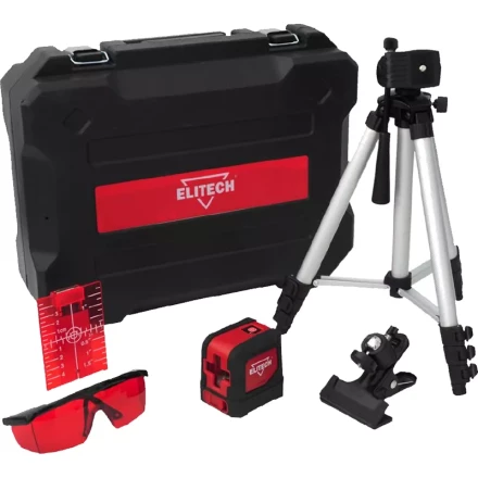 Нивелир лазерный ЛН 3К зеленый ELITECH купить в Когалыме