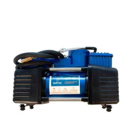 Автомобильный компрессор VARTEG VRT-60 с набором аксессуаров купить в Когалыме