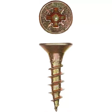 Шурупы ЗУБР "МАСТЕР" по дереву желтопассивированные, 5.0x20мм, 45шт 300396-50-020 купить в Когалыме