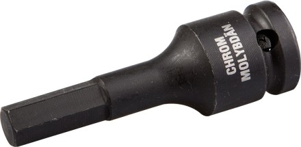 Торцовая головка KRAFTOOL &quot;INDUSTRIE QUALITAT&quot; ударная (1/2&quot;), HEX, Cr-Mo, фосфатированная, H9 27950-09 купить в Когалыме