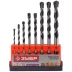 Набор ЗУБР Свёрла "СУПЕР-6" по бетону, ударные, с шестигранным хвостовиком, 3; 4; 5; 6; 6; 8; 8; 10мм, 8шт 2916-H8_z01 купить в Когалыме