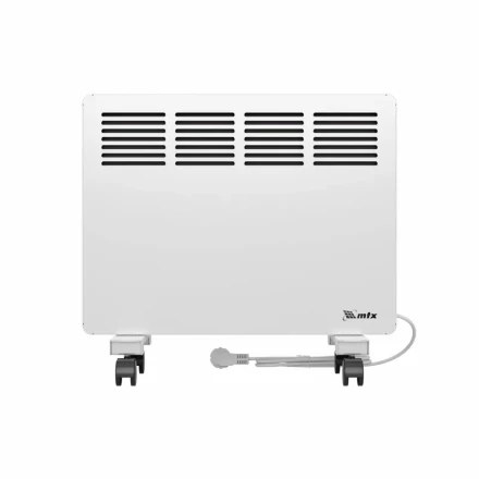 Конвектор электрический КМ-1000.1, 230 В, 1000 Вт, X-образный нагреватель, колеса, термостат // MTX 98124 купить в Когалыме