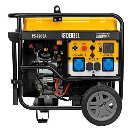 Генератор бензиновый Denzel PS-120EA, 12 кВт,230 В, 40л, разъём ATS,эл.старт купить в Когалыме